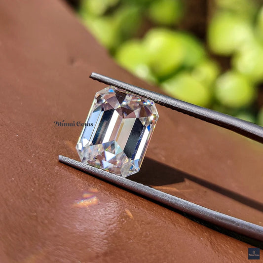 1CT-25CT Emerald Loose Moissanite Diamond Gemstone For Making Jewelry Like Engagement Ring - view 2