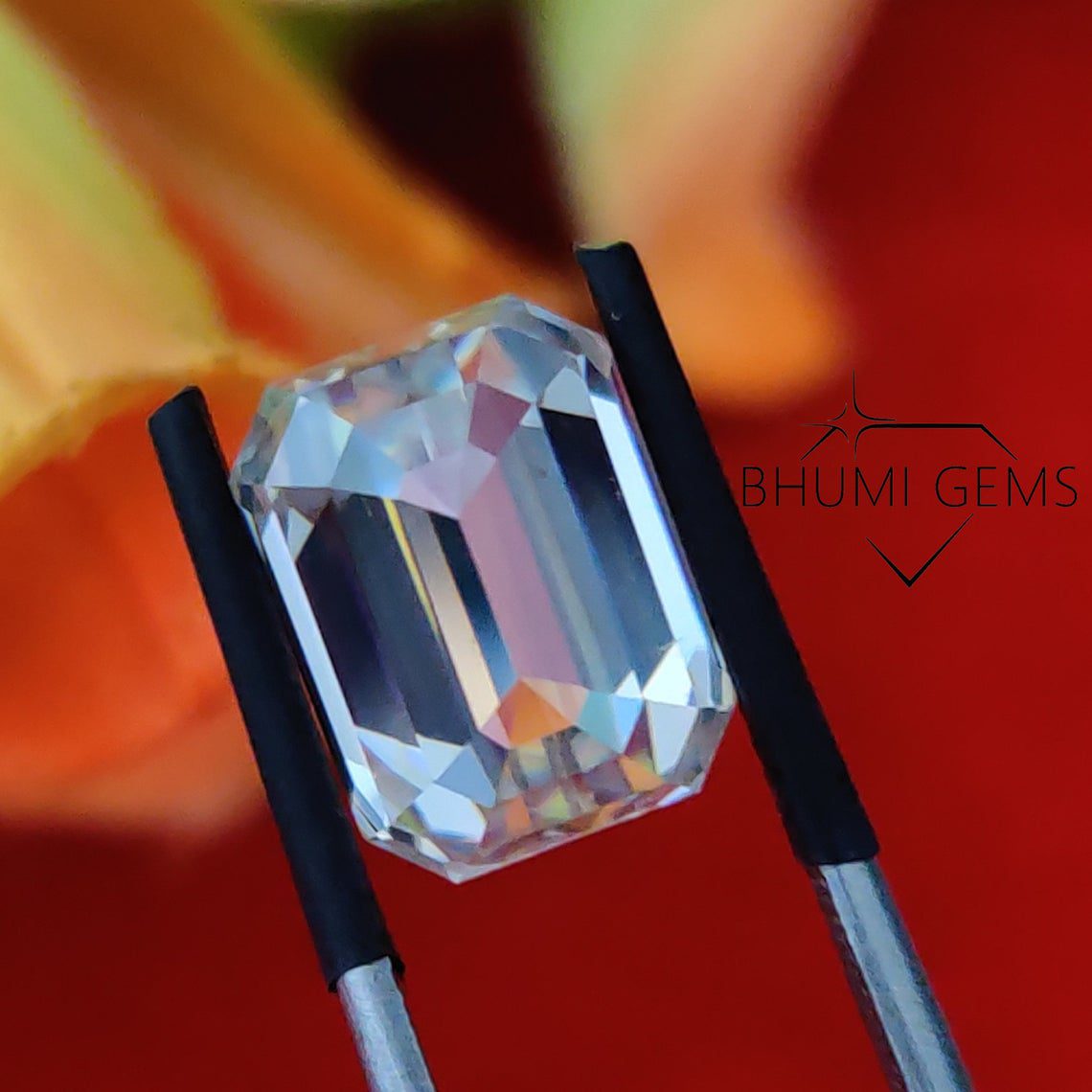 1CT-50CT Emerald Colorless VVS1 Clarity Loose Moissanite Diamond | Gemstone | Loose Diamond Stone | Ring | Pendant | Earring | Bhumi Gems