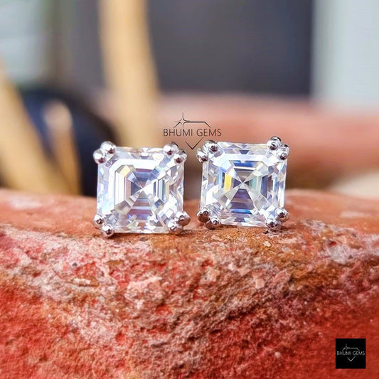 Moissanite Diamond Earrings
