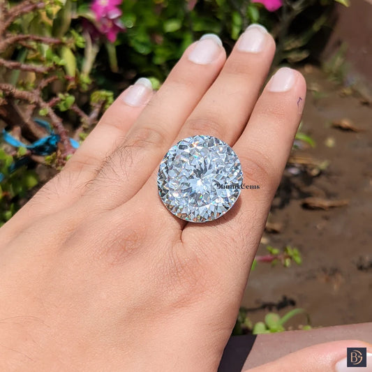 100 CT Huge Portuguese Cut Loose Moissanite Diamond