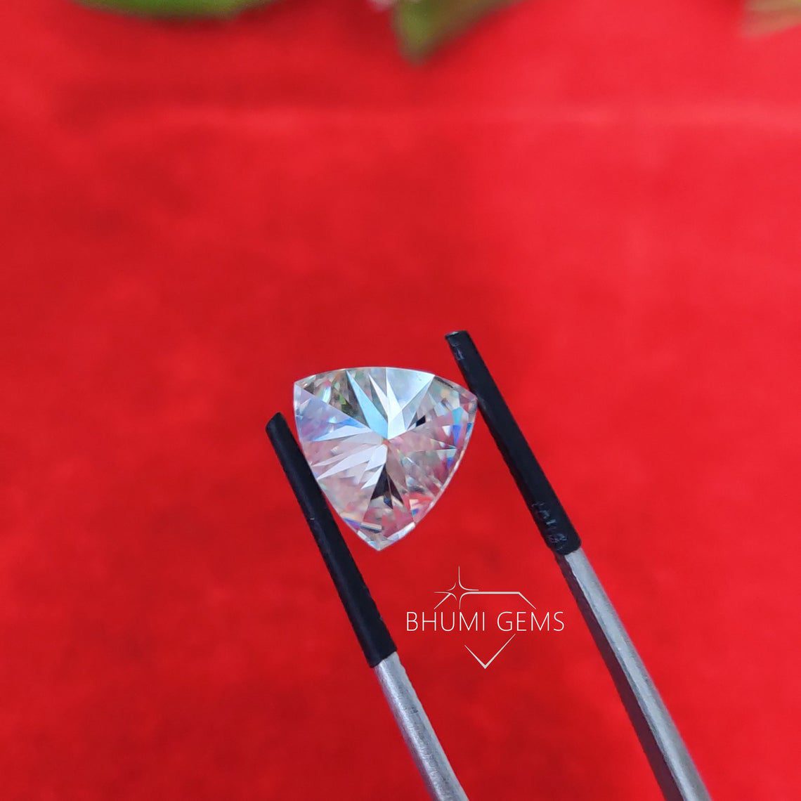 Loose Moissanite 1CT-10CT Trillion Cut VVS1 Moissanite - view 6