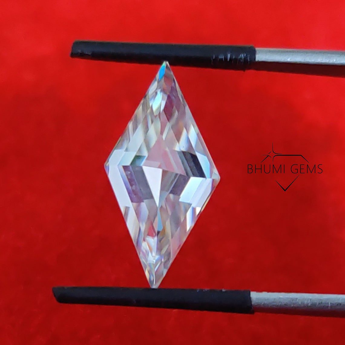 Lozenge 2CT-25CT Colorless Moissanite Loose Diamond | Making Jewellery | Engagement Ring | Earring | Bracelet | Pendant | Stone