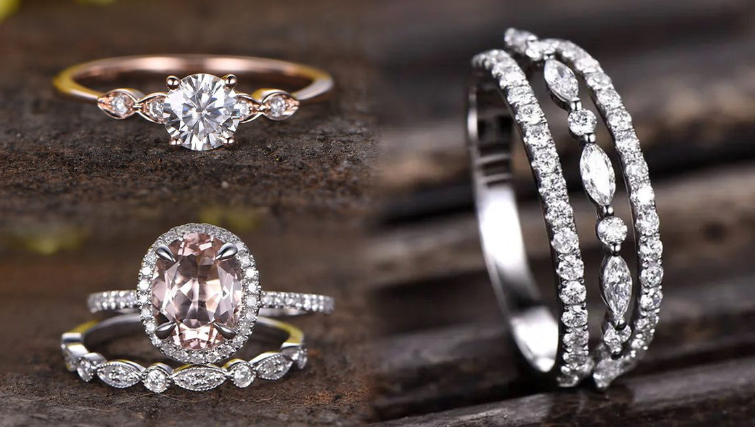 5 Tips to Pick a Moissanite Wedding Band That Complements Engagement Ring