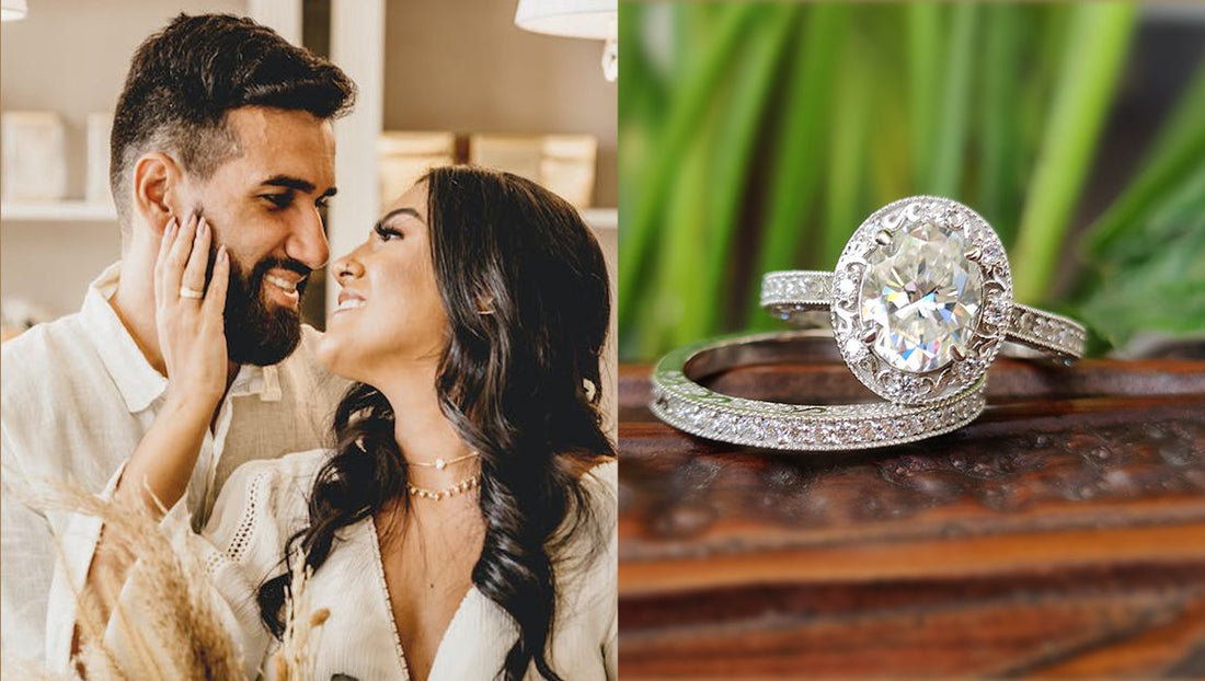 Best Moissanite Diamond Jewelry Gift Ideas For Newly Married Bride