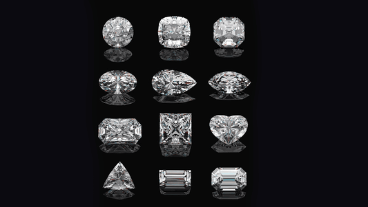 choosing your moissanite engagement ring -comparing cuts