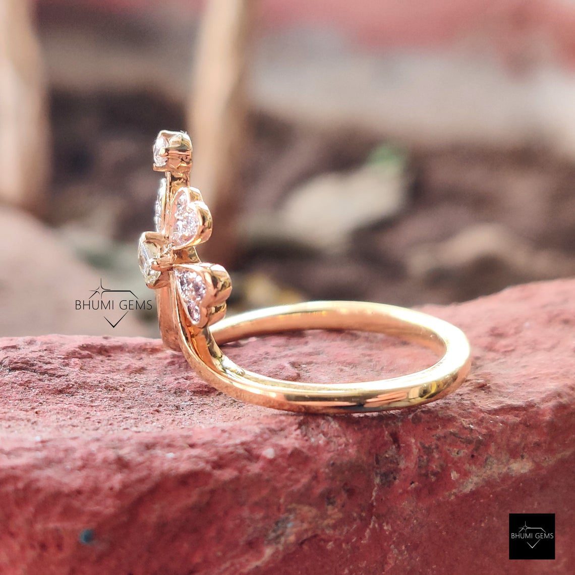 0.32TCW Round Cut Moissanite Wedding Band, Engagement Ring, Bridal Ring Set, Classic Daily Wear, Jewelry, Yellow Gold Antique Unique Gift