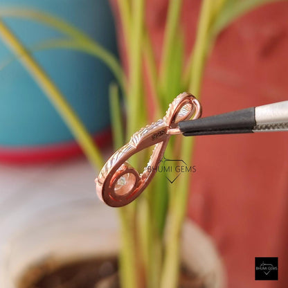1.4TCW Round Moissanite Pendant - view 5