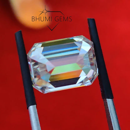1CT-50CT Emerald Colorless VVS1 Clarity Loose Moissanite Diamond | Gemstone | Loose Diamond Stone | Ring | Pendant | Earring | Bhumi Gems