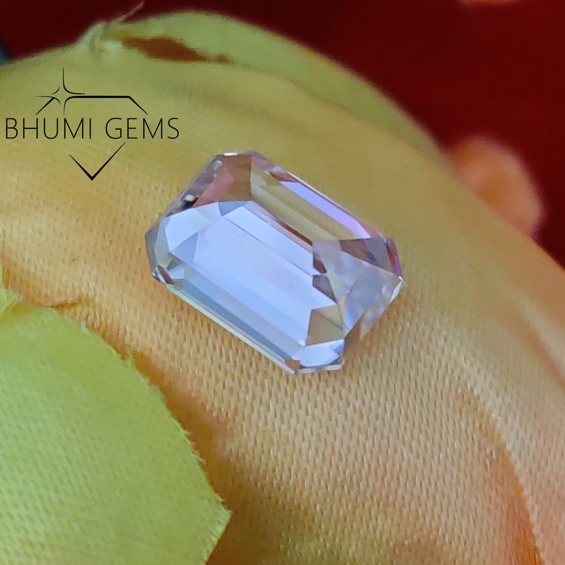 1CT-50CT Emerald Colorless VVS1 Clarity Loose Moissanite Diamond | Gemstone | Loose Diamond Stone | Ring | Pendant | Earring | Bhumi Gems