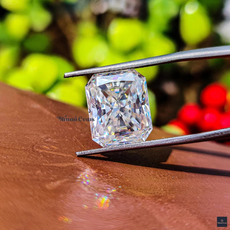 Radiant Cut Moissanite Loose Stone