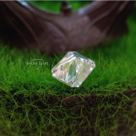 1CT-50CT Radiant VVS1 Colorless Moissanite Loose Diamond - view 2