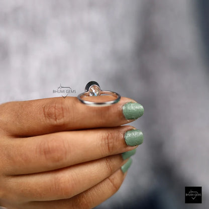 2 CT Oval Moissanite Engagement Ring - view 6