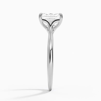 2 CT Asscher Cut Lab Grown Diamond Engagement Ring - view 3