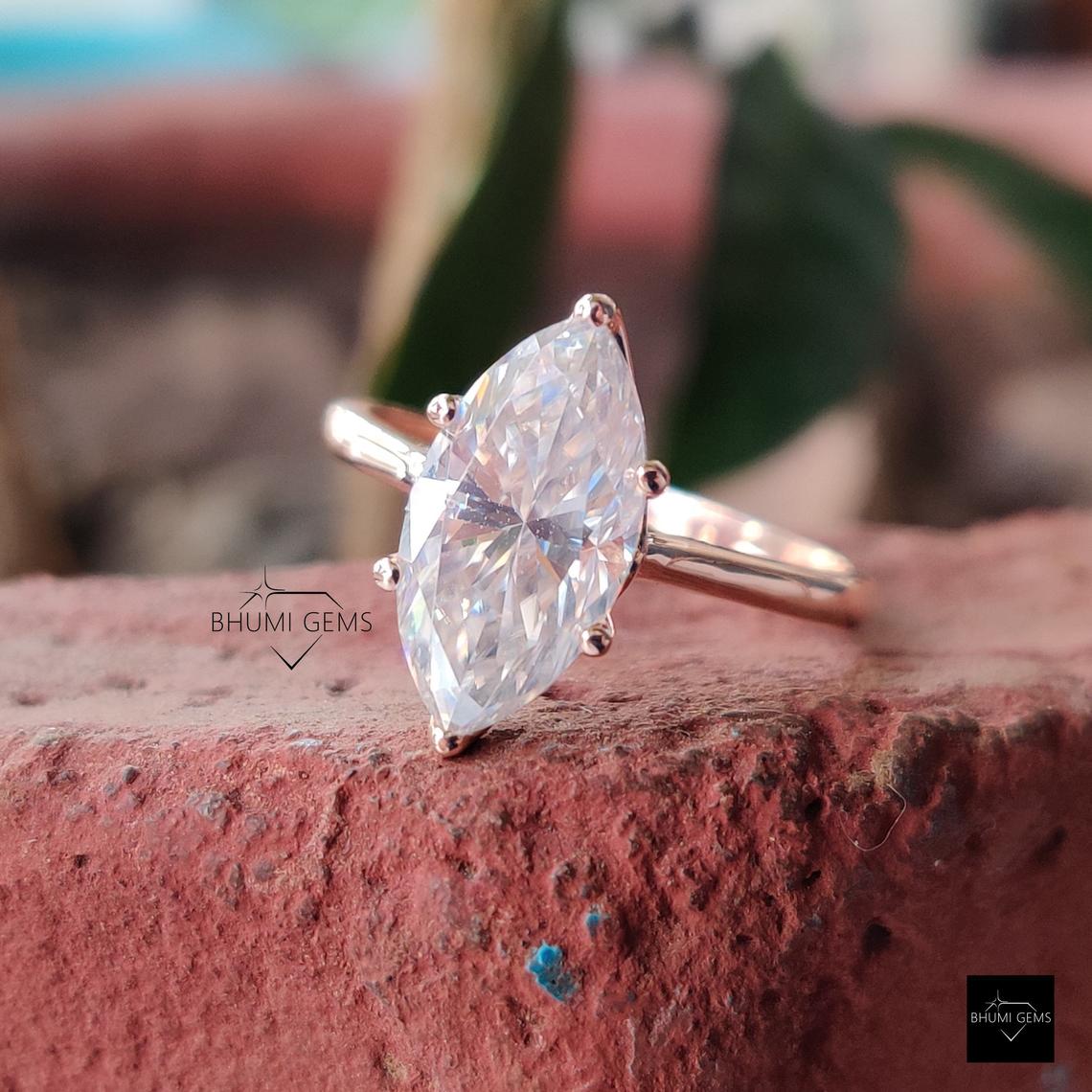 Marquise Cut Ring