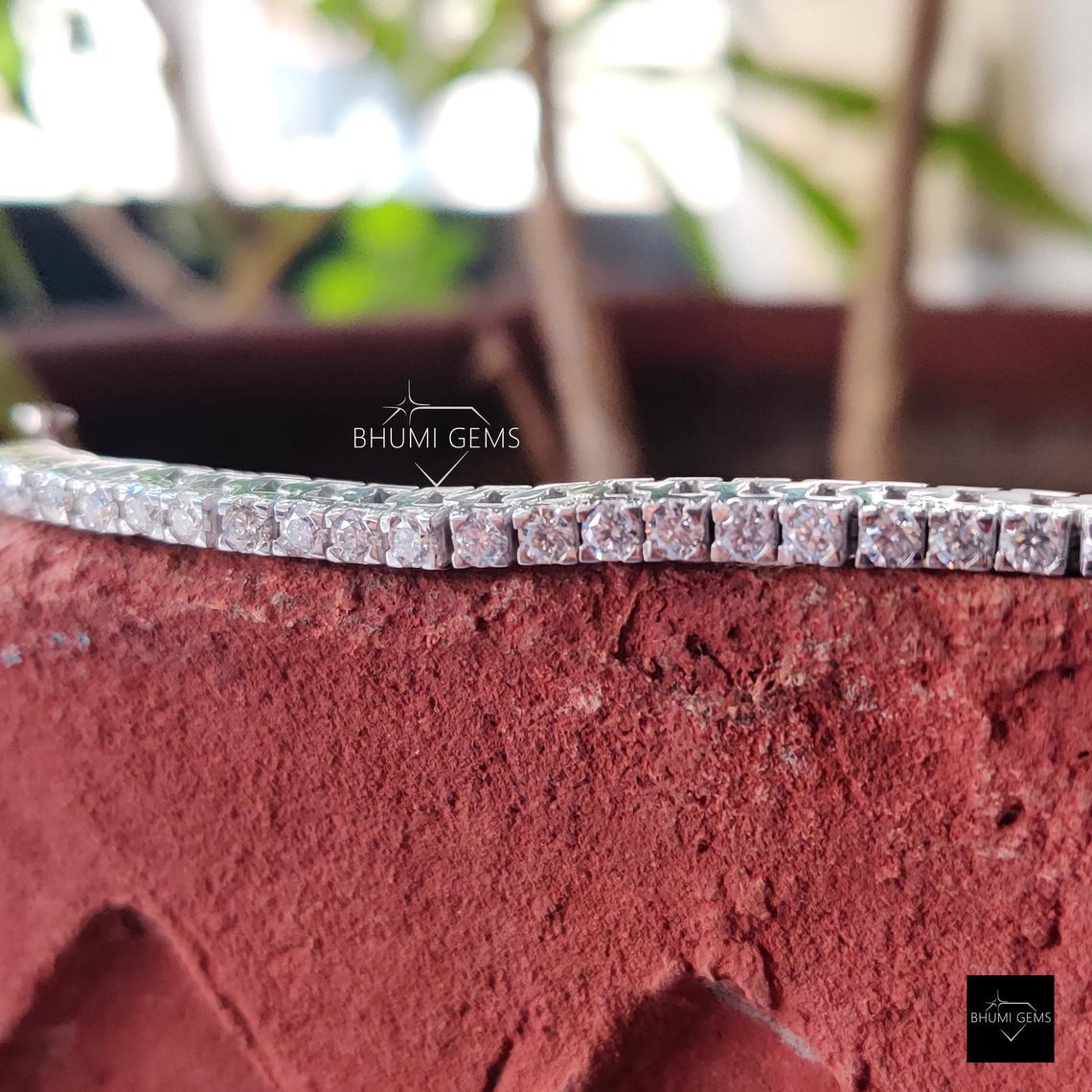 Diamond Moissanite Bracelet