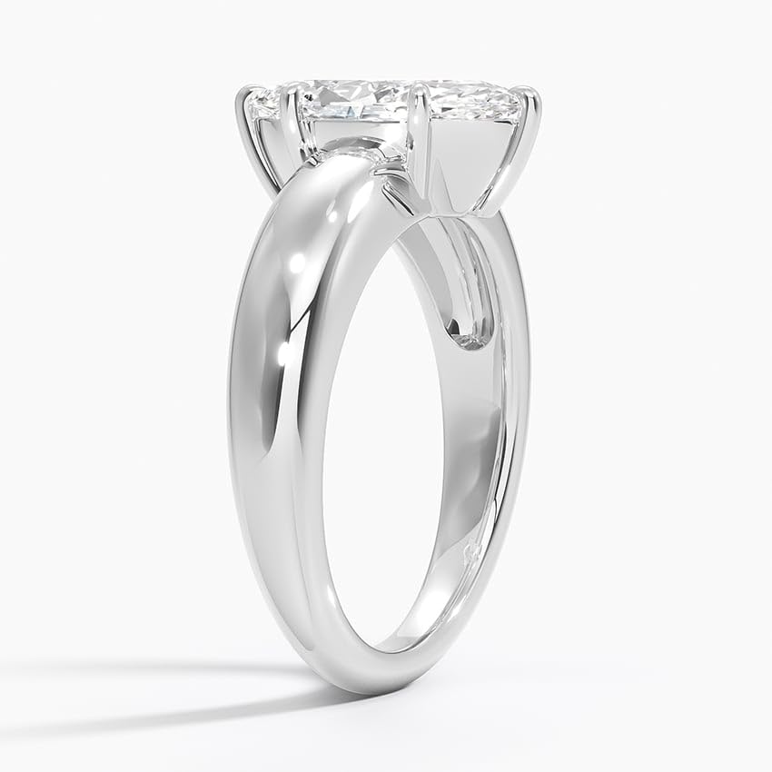 2 CT Marquise Cut Engagement Ring - view 2