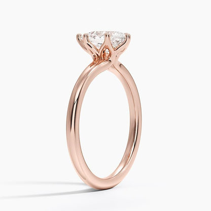 1 CT Pear Cut Lab Grown Diamond Engagement Ring - view 3