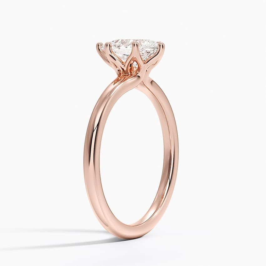 1 CT Pear Cut Lab Grown Diamond Engagement Ring - view 2