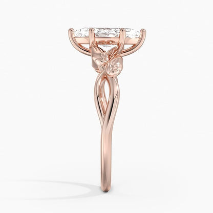 Split Shank 1 CT Marquise Cut Lab Grown Diamond Engagement Ring - view 3