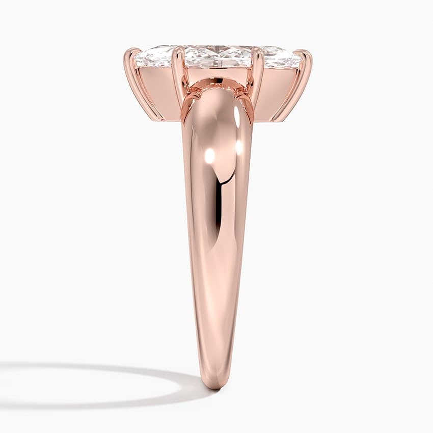 2 CT Marquise Cut Engagement Ring - view 3