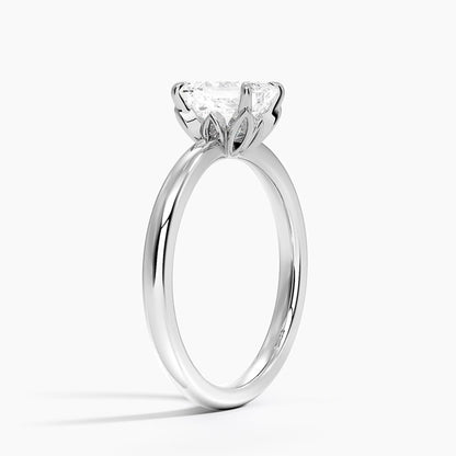 1 CT Emerald Cut Lab Grown Diamond Engagement Ring - view 5