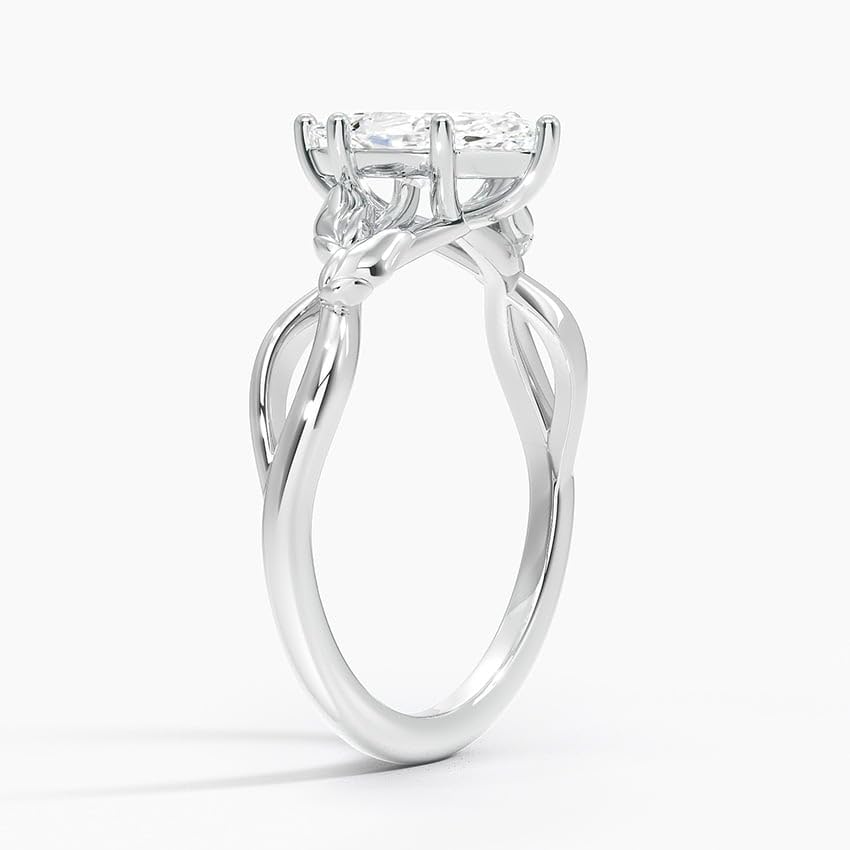 Split Shank 1 CT Marquise Cut Lab Grown Diamond Engagement Ring - view 5