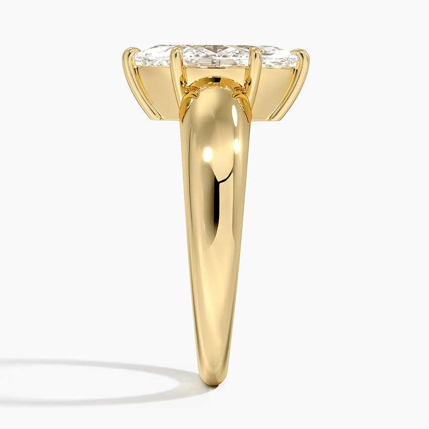 2 CT Marquise Cut Engagement Ring - view 7