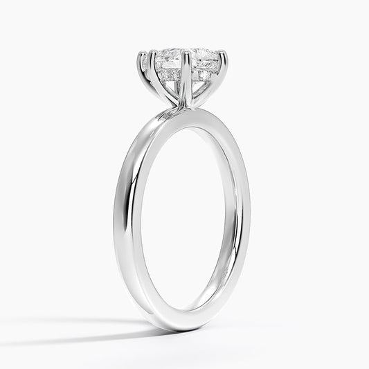 Hidden Halo 1 CT Pear Cut Lab Grown Diamond Engagement Ring - view 2