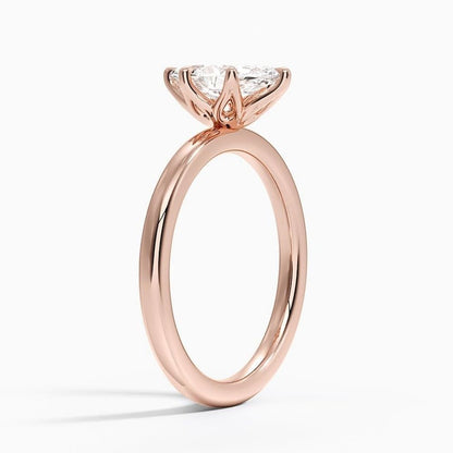 Solitaire 1 CT Marquise Cut Lab Grown Diamond Ring - view 5