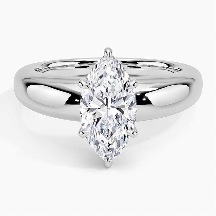 2 CT Marquise Cut Engagement Ring - view 6