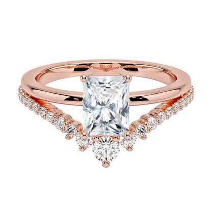 1 CT Radiant Cut Lab Grown Diamond