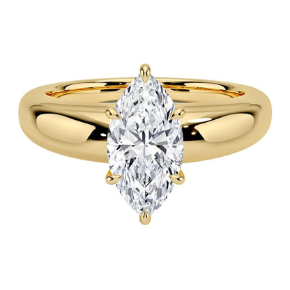 2 CT Marquise Cut Engagement Ring - view 1