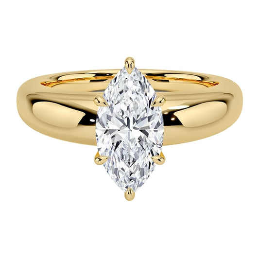2 CT Marquise Cut Engagement Ring - view 1
