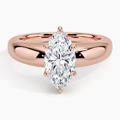 2 CT Marquise Cut Engagement Ring - view 4