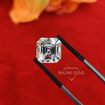 Asscher 1CT-10CT Loose Moissanite Diamond - view 2