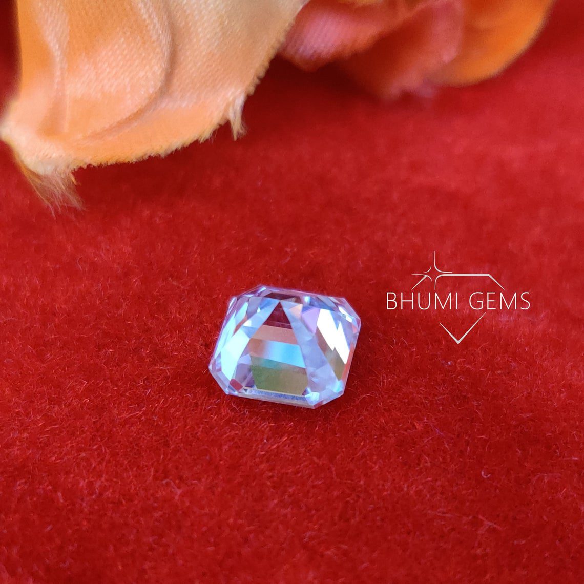 Asscher 1CT-10CT Loose Moissanite Diamond - view 6