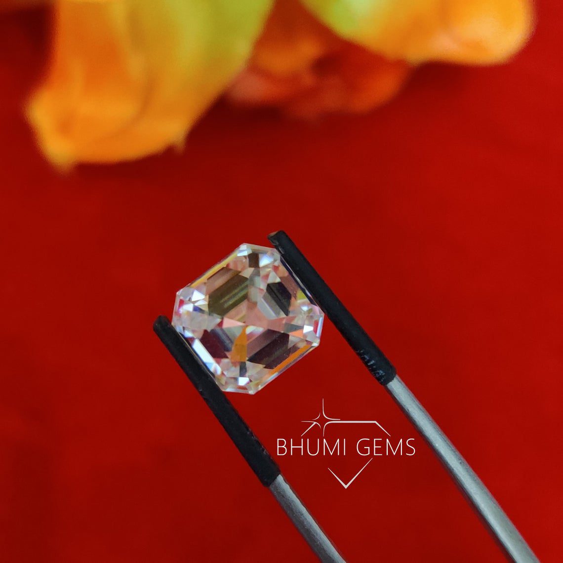 Asscher 1CT-10CT Loose Moissanite Diamond - view 3