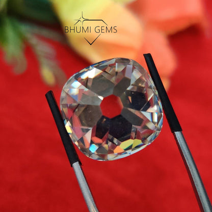 Cushion OEC 2CT-30CT Colorless Moissanite Loose Diamond - view 6