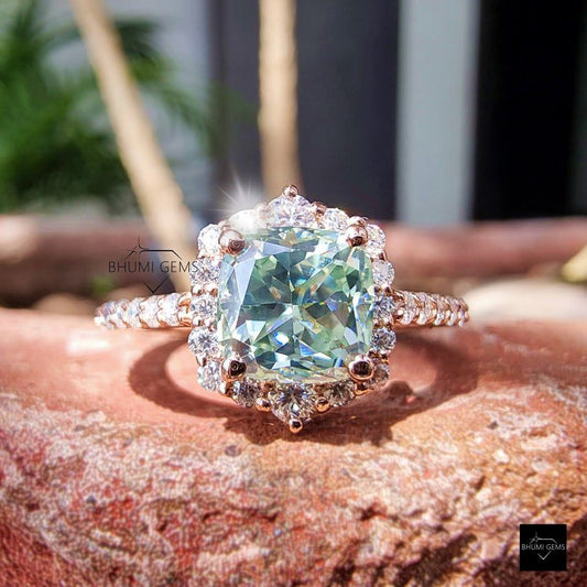 halo minimalist ring for women