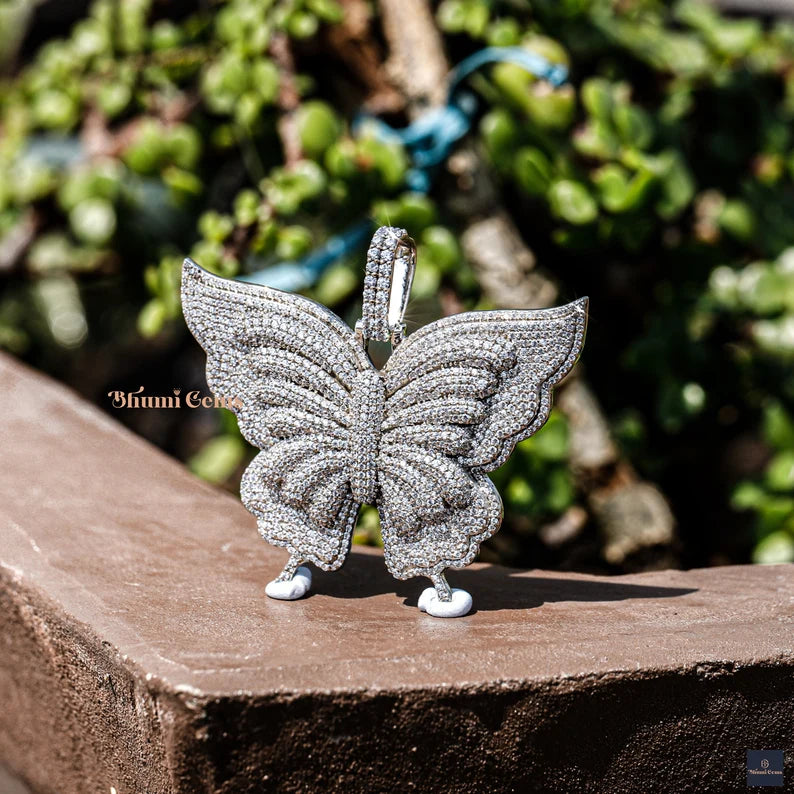 Hip Hop Moissanite Pendant for Women Gifts