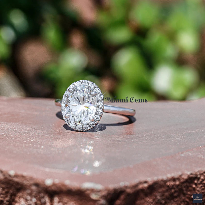 2 CT Oval Engagement Ring - view 5