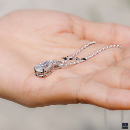Pear Moissanite - view 5
