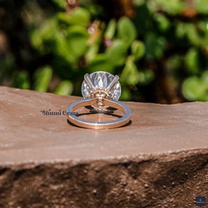 Antique Moissanite Engagement Ring - view 6