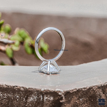 5 CT Radiant Cut Engagement Ring - view 4