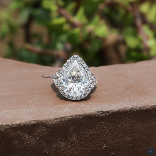 Vintage Halo Bridal Wedding Ring