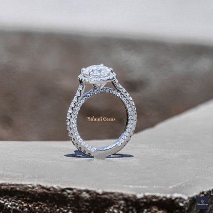 2 CT Oval Engagement Ring - view 2