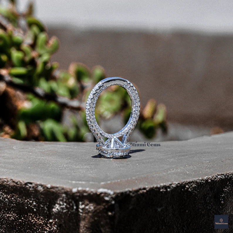 2 CT Oval Engagement Ring - view 3
