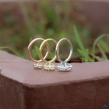 Emerald Cut Engagement Ring - view 4