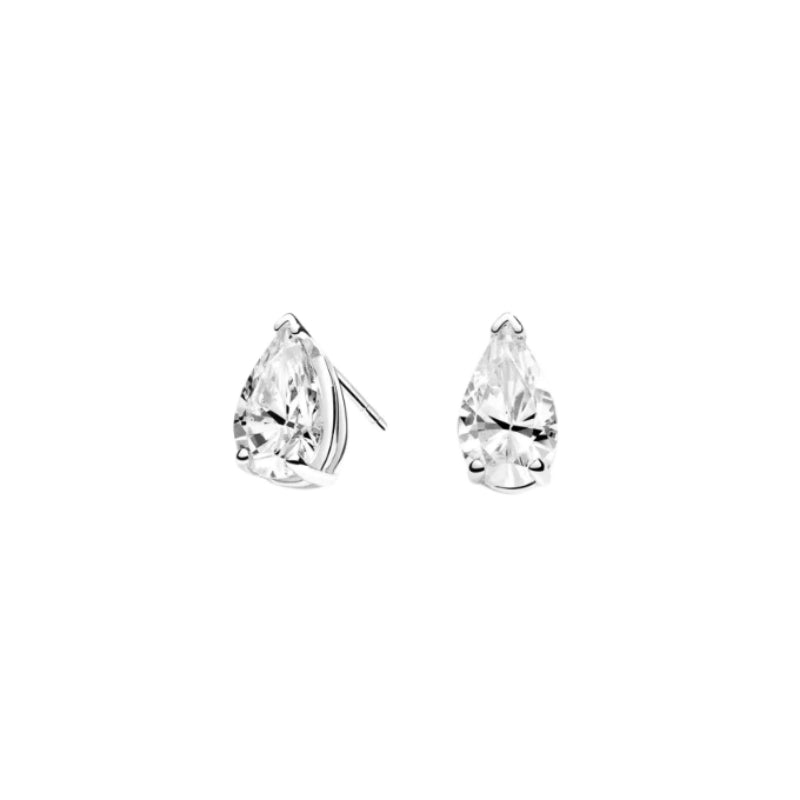 1 TCW Pear Cut Lab Grown Diamond Earrings - view 1