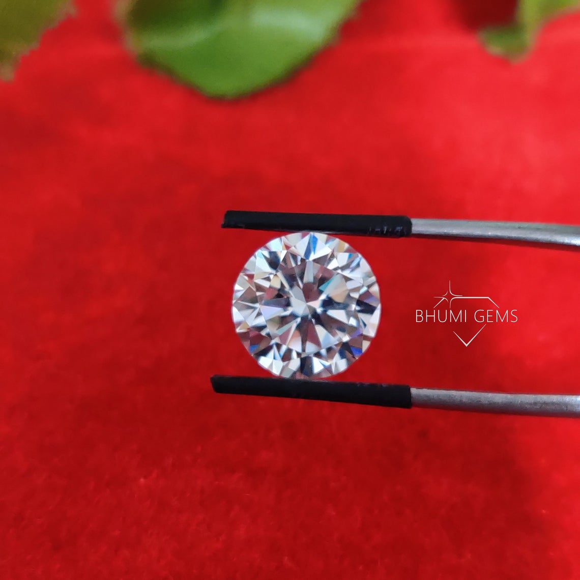 Moissanite 1CT To 10CT VVS1 Round Loose Diamond For Making Moissanite Engagement Ring - view 3